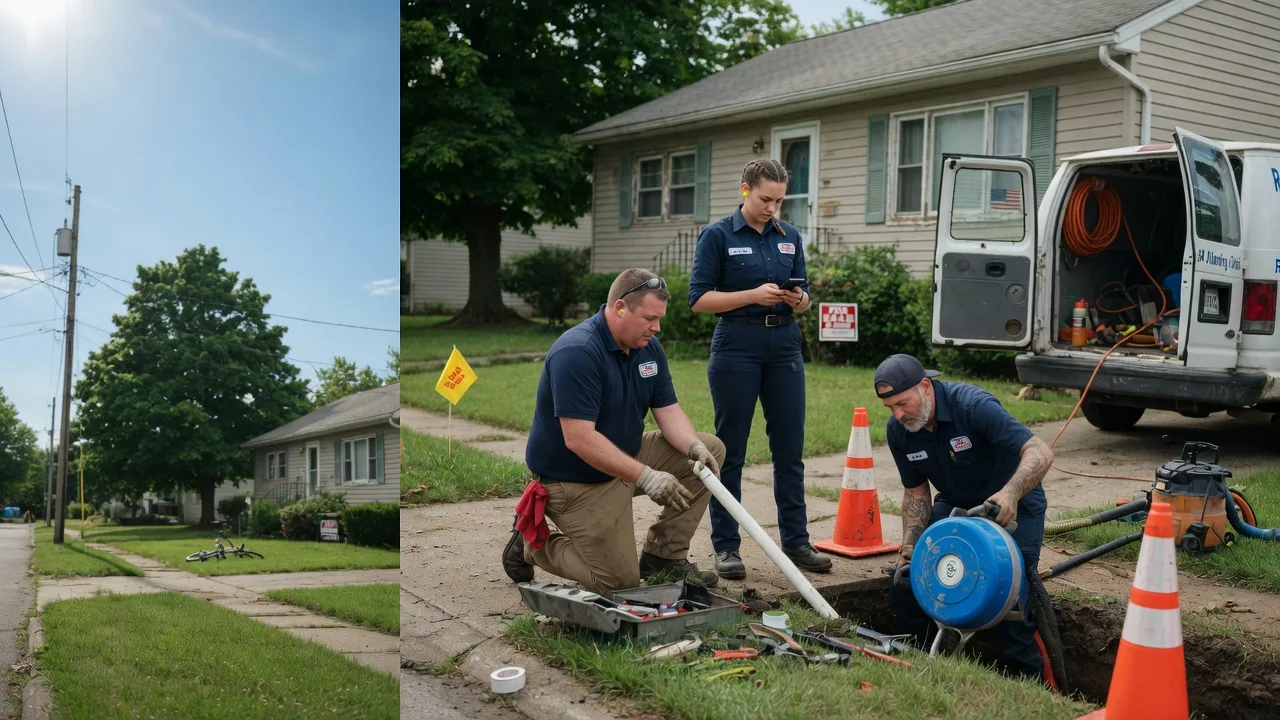 Sewer Line Repair in Burlington, NJ near me